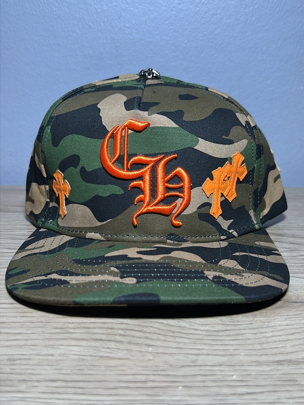 Chrome Hearts Cross Patch Hat (CAMO)